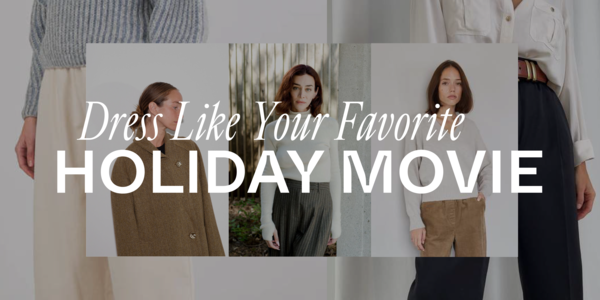 sachin and babi light blue dress 11 Holiday Movie Outfit Ideas to Try This Season main image 0