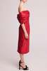 baaby Big Bow Dress - Red - Thumbnail 6