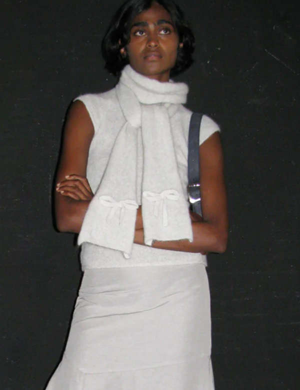 Paloma Wool Scorpia Scarf - Light Grey | Garmentory