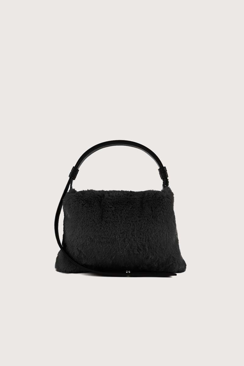 Simon Miller Furry Mini Puffin - Black | Garmentory