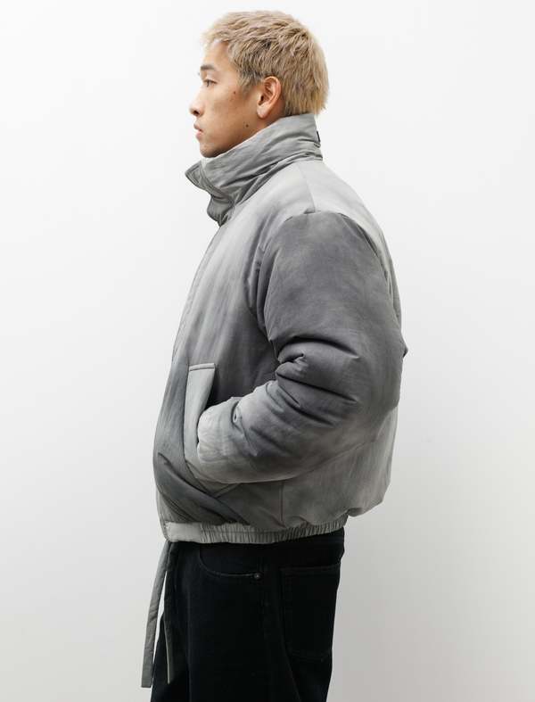 Acne Studios Dyed Puffer Jacket - Grey | Garmentory