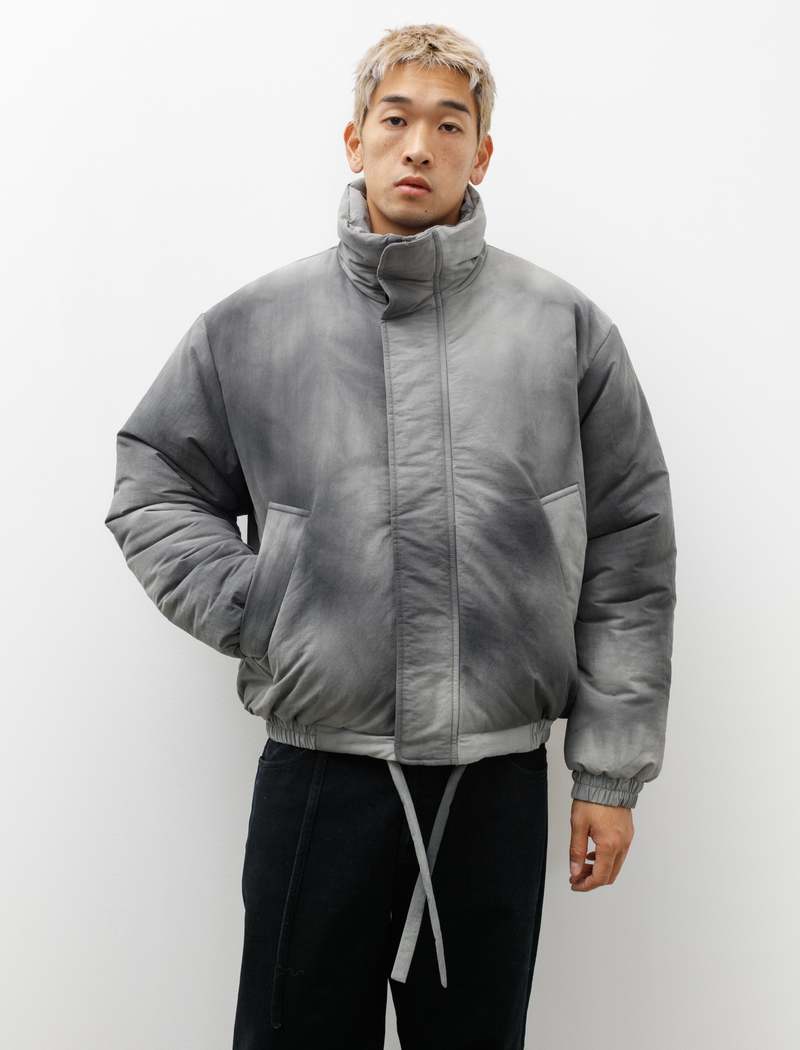 Acne Studios Dyed Puffer Jacket - Grey | Garmentory