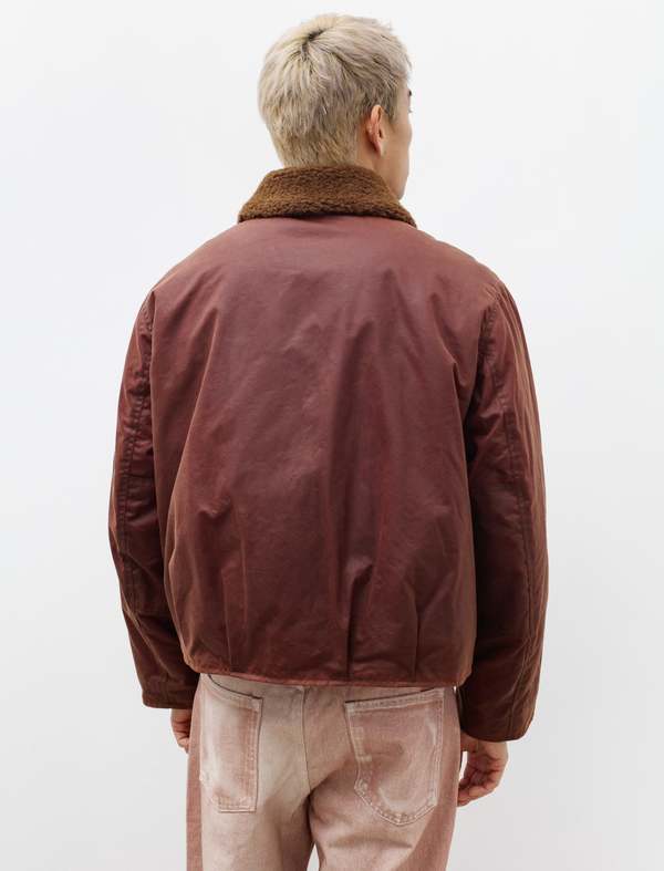Our Legacy Grizzly Jacket - Oxblood Everwax | Garmentory