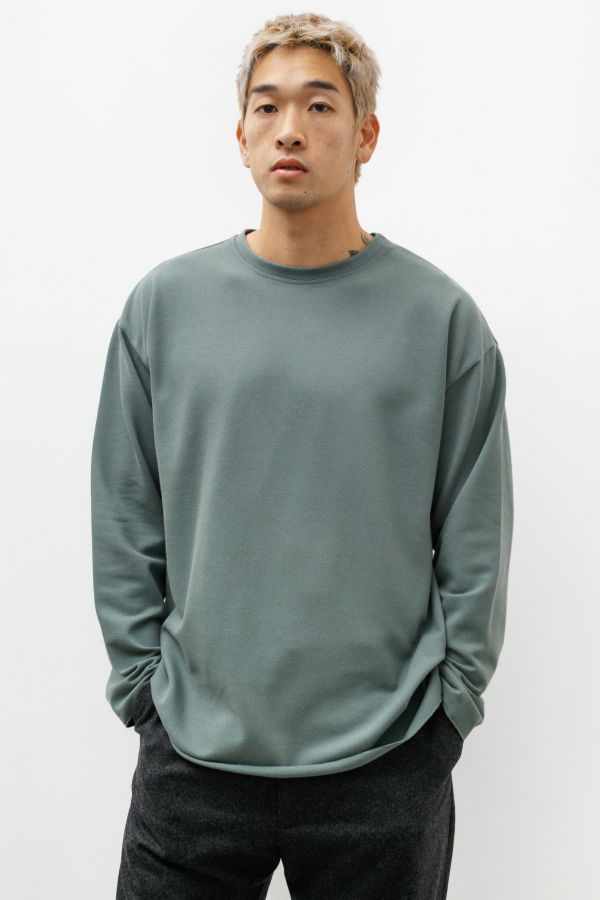 Arpenteur Marine LS Rachel Cotton Mesh Top - Emerald