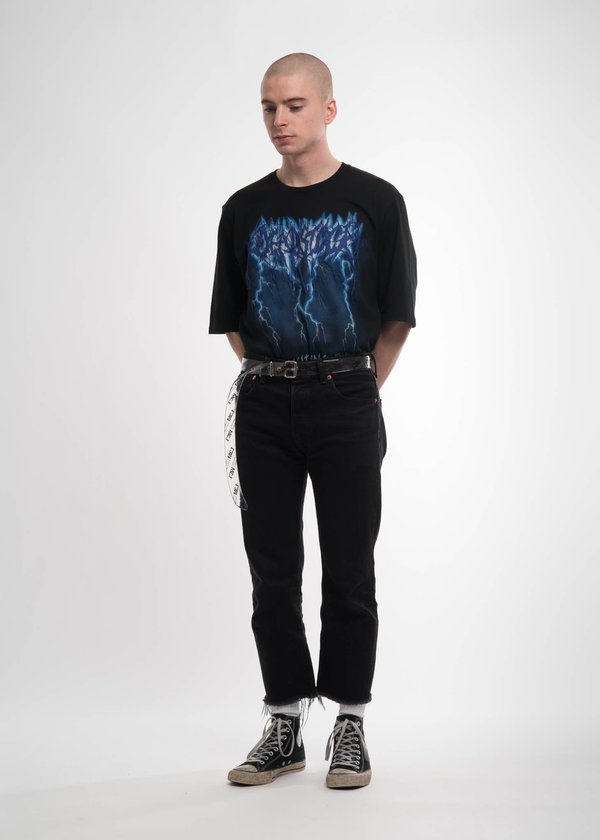 Doublet Black Deadstock Embroidery T-Shirt | Garmentory