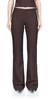 Bec + Bridge Jade Straight Leg Pants - Plum Pinstripe - Thumbnail 1