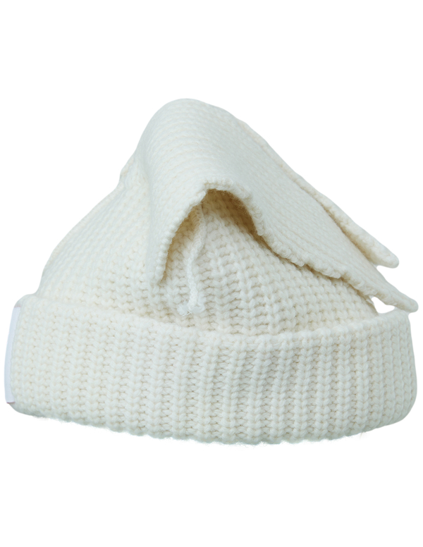 Charles Jeffrey LOVERBOY Floppy ears beanie - Beige | Garmentory