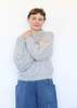 Micaela Greg Brushed Pullover - Heather Grey - Thumbnail 4