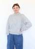 Micaela Greg Brushed Pullover - Heather Grey - Thumbnail 5