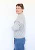 Micaela Greg Brushed Pullover - Heather Grey - Thumbnail 8