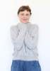 Micaela Greg Brushed Pullover - Heather Grey - Thumbnail 9
