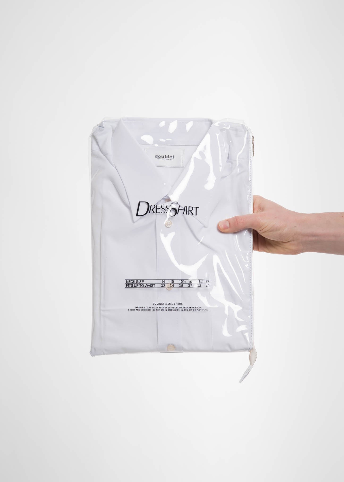 Doublet White Deadstock Package Clutch | Garmentory