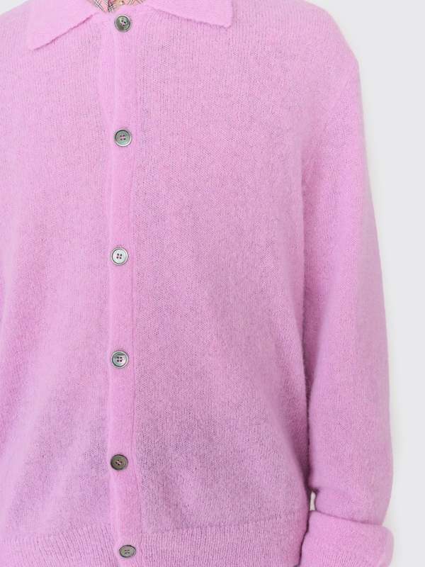 Our Legacy Fuzzy Alpaca Evening Polo - Candyfloss | Garmentory Our Legacy Fuzzy Alpaca Evening Polo - Candyfloss | Garmentory