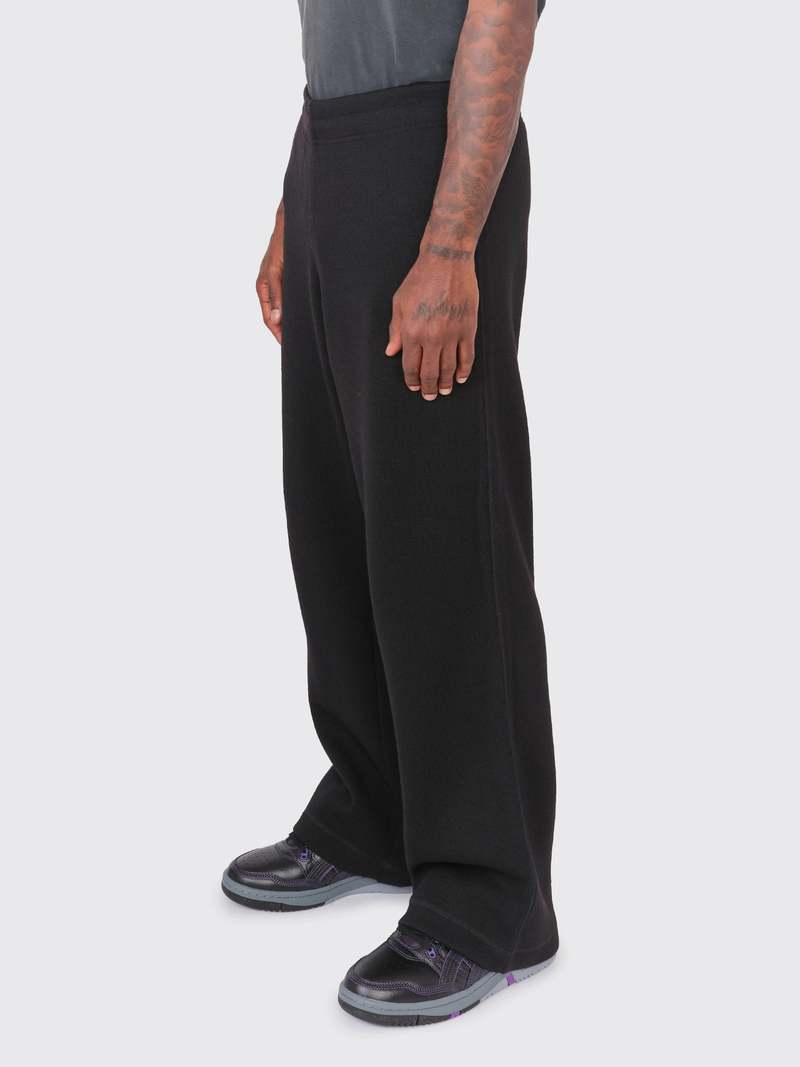 Our Legacy Reduced Trouser - Black Pseudo Knit | Garmentory