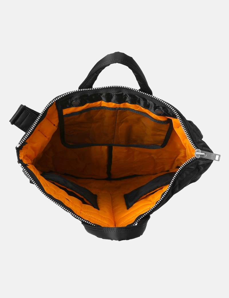 Porter Yoshida & Co Tanker 2Way Helmet Bag - Black | Garmentory