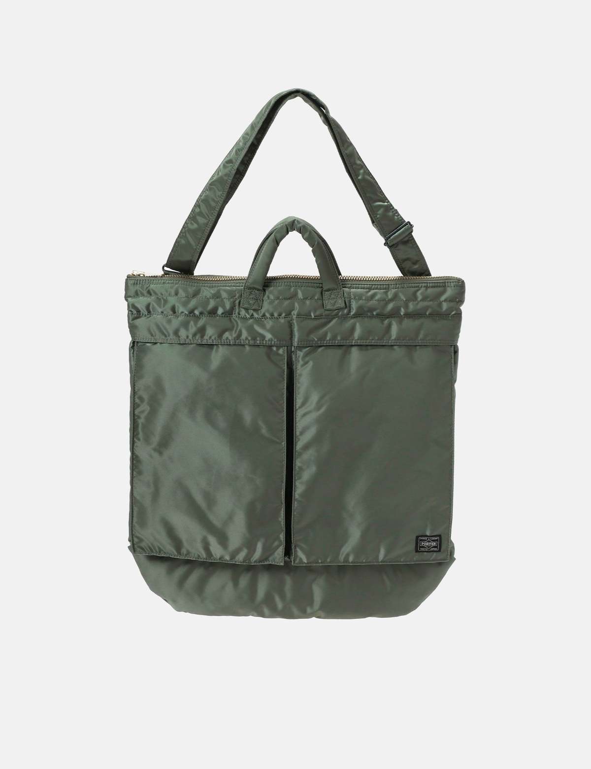 Porter Yoshida & Co Tanker 2Way Helmet Bag - Sage Green | Garmentory