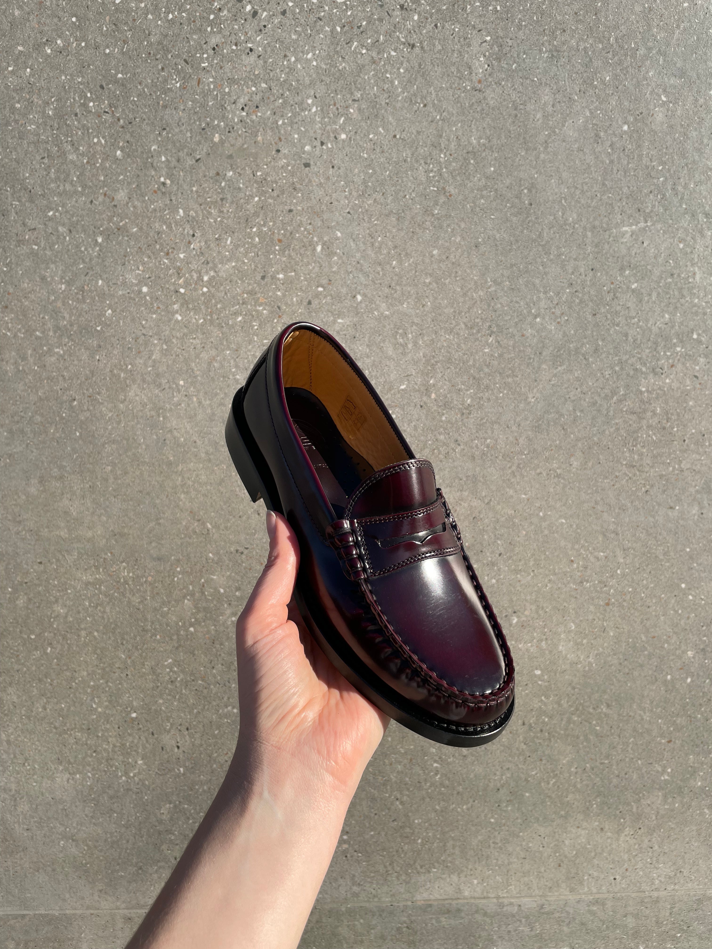 Sesa New York Loafer Brother in Chianti- Classic Leather Slip-Ons - Size 44.5 Sesa Boston Loafer in Brownie – CHRISTINE ALCALAY main image 4