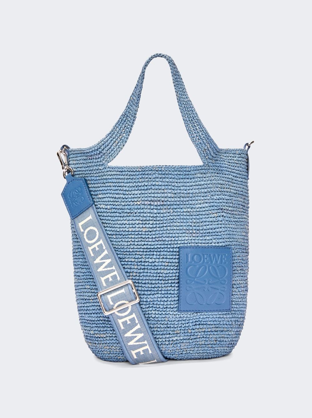 【LOEWE】パウラズ イビザ Slit Mini ラフィア トート バッグ Loewe - LOEWE×Paula's イビサ ミニ スリット ラフィア トート
