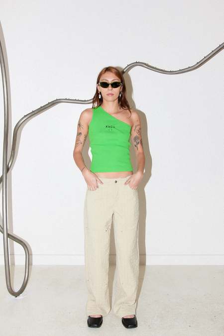 KkCo Double Trouser - Fern | Garmentory