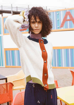 L.F.Markey Ives Cardigan - Colorblock | Garmentory