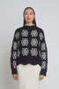 Eleven Six Sienna Sweater - Black/Ivory - Thumbnail 1