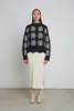 Eleven Six Sienna Sweater - Black/Ivory - Thumbnail 2