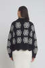 Eleven Six Sienna Sweater - Black/Ivory - Thumbnail 3