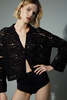 Eleven Six Tasha Crop Jacket - Black - Thumbnail 5