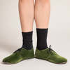 Album Di Famiglia Velvet Shoes - Olive Green - Thumbnail 1