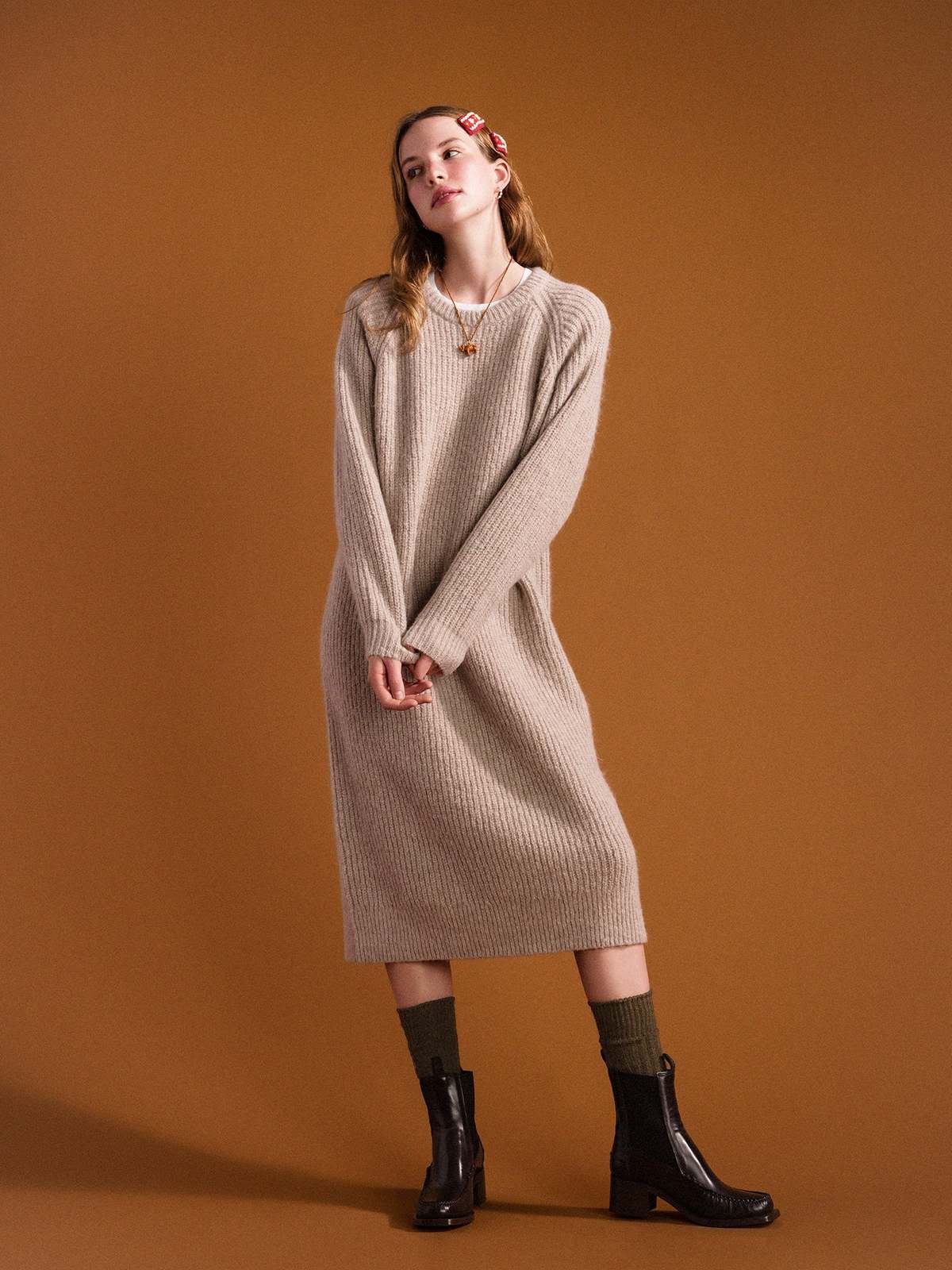 ferry brown basic dress product info and reviews ZARA. Brown ribbed dress Tm – Hibuy market
