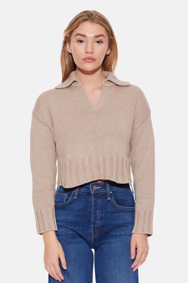 The Tile Club ECO Leia Sweater - Sand The Tile Club ECO Leia Sweater - Sand