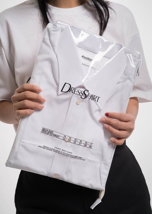 Doublet White Deadstock Package Clutch | Garmentory