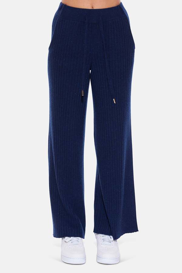 The Tile Club Sophie Wide Leg Pant - Milky Way