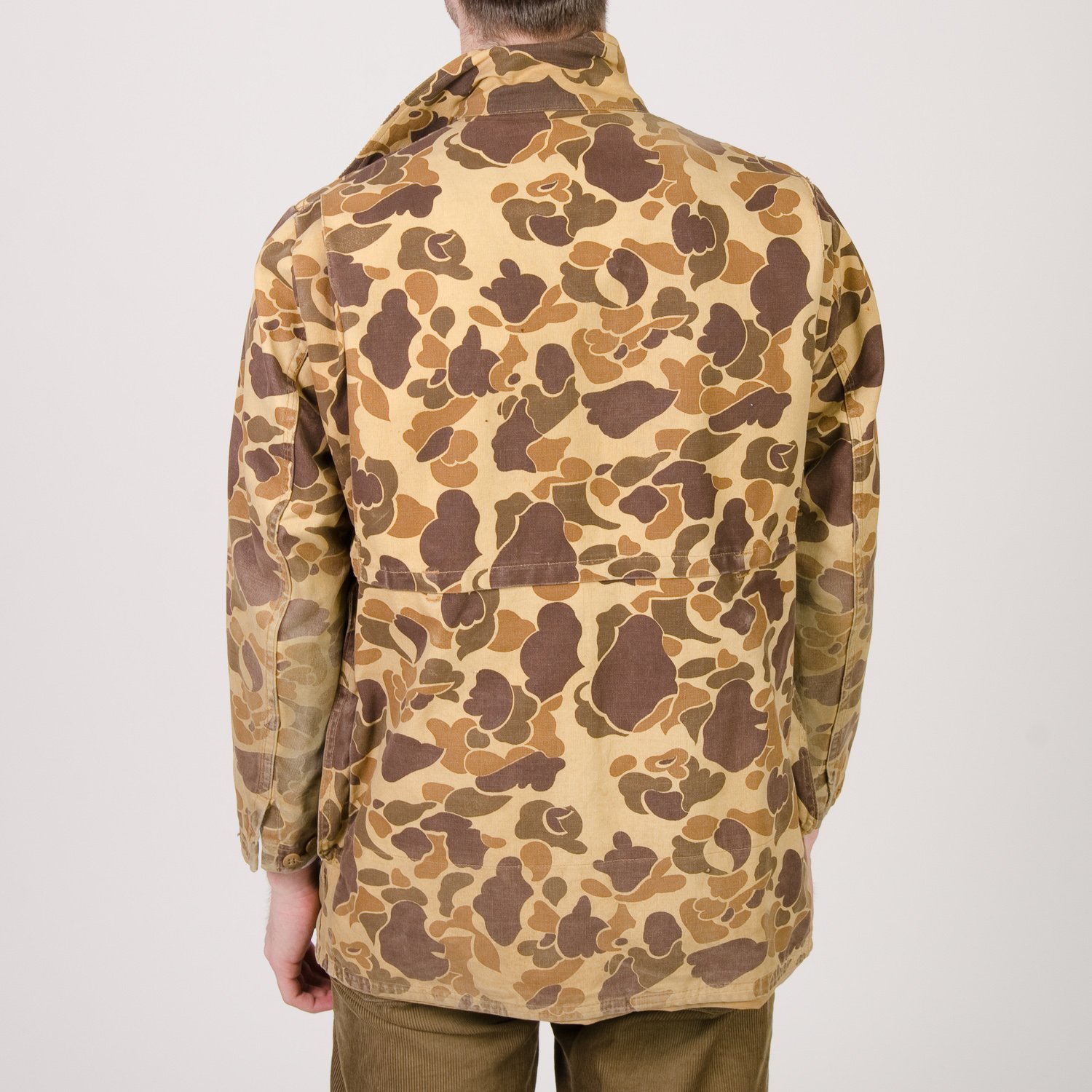 Unis New York Vintage Canvas Hunting Jacket Brown Duck Camo Garmentory