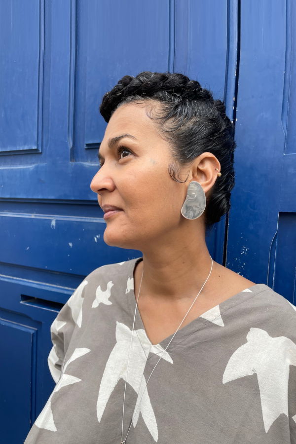 happyfrenchgang Aqua Earrings