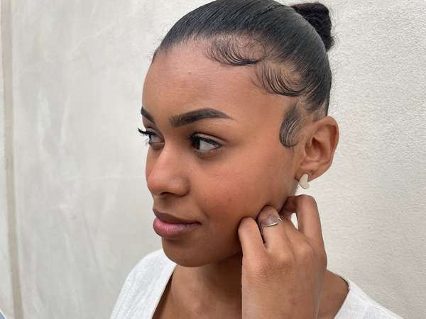 Happy French Gang Aqua Ring - Silver