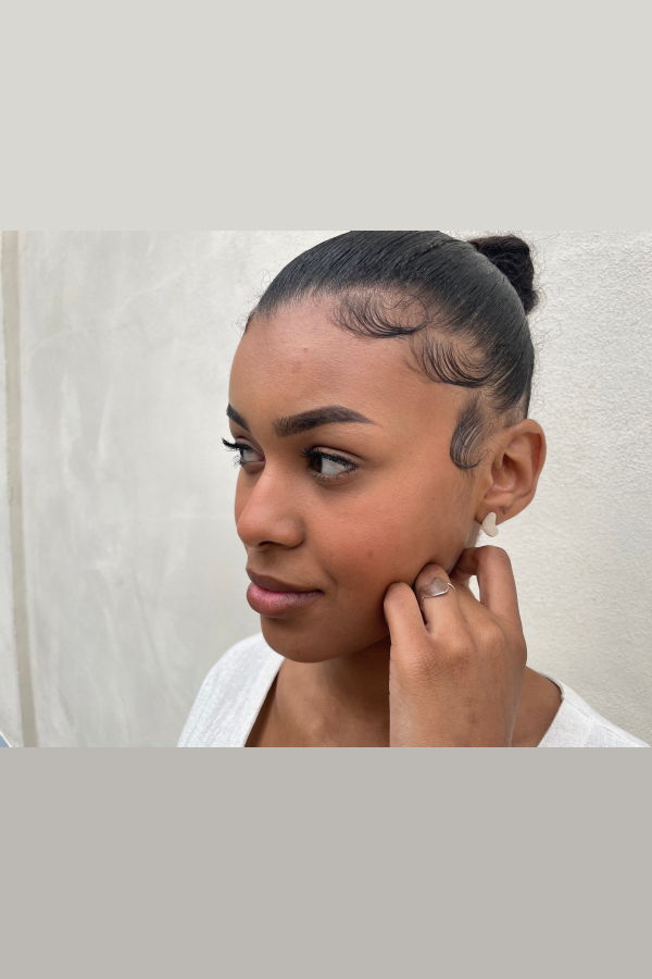 Happy French Gang Aqua Ring - Silver