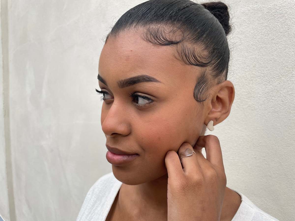 Happy French Gang Aqua Ring - Silver - Image 1 of 2