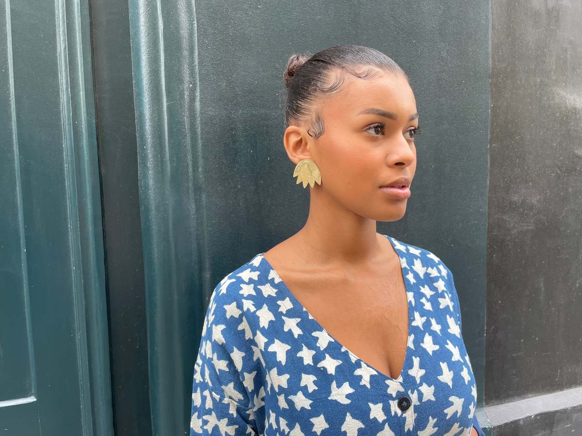 happyfrenchgang Foliage Earrings - Image 2 of 2