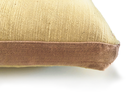 happyfrenchgang Contour Line Pillow - Mustard/Himalayan - Thumbnail 1