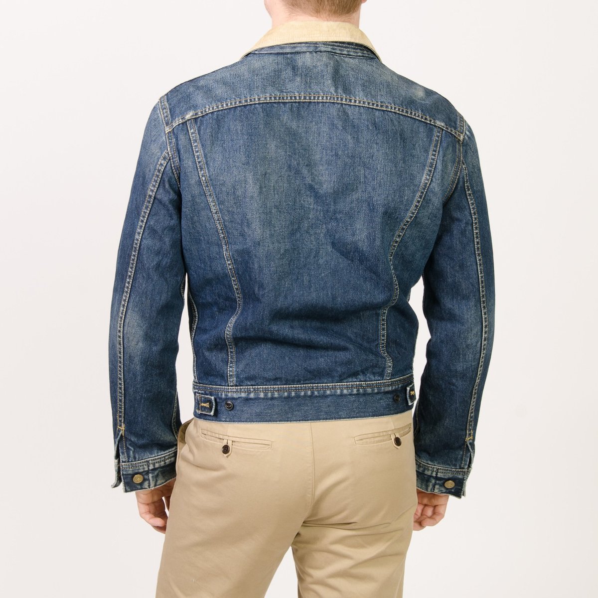 Unis New York Vintage Lee Blanket Lined Denim Jacket Indigo Garmentory