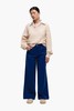 Our Sister Pomelo Cotton Pants - Navy - Thumbnail 4