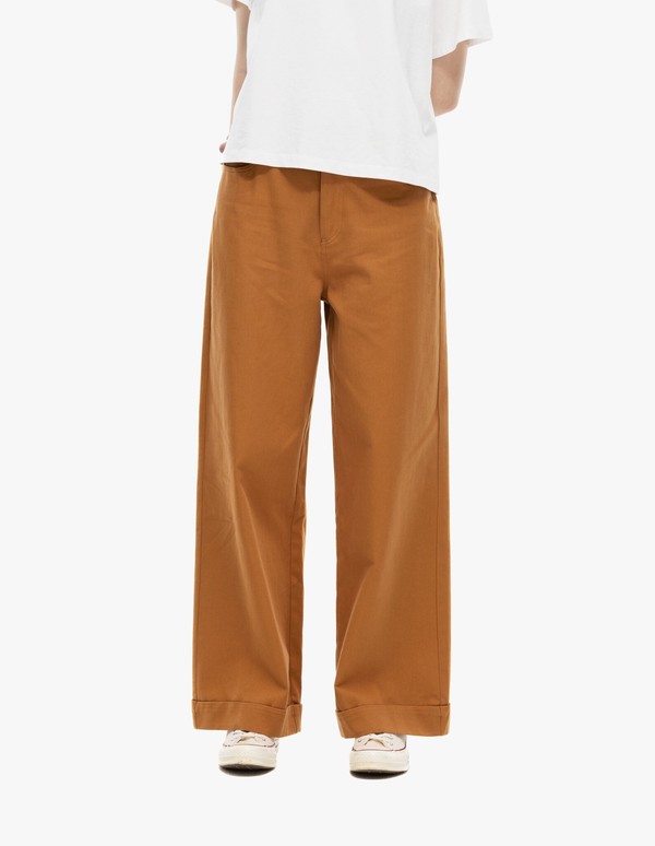 Our Sister Pomelo Cotton Pants - Brown