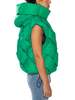 Azalea Wang Paddington Hooded Puffer Vest - Green - Thumbnail 2