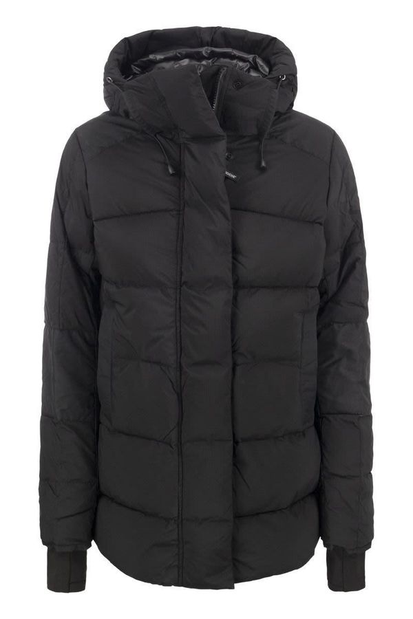 Canada Goose ALLISTON Hooded down jacket Black Garmentory