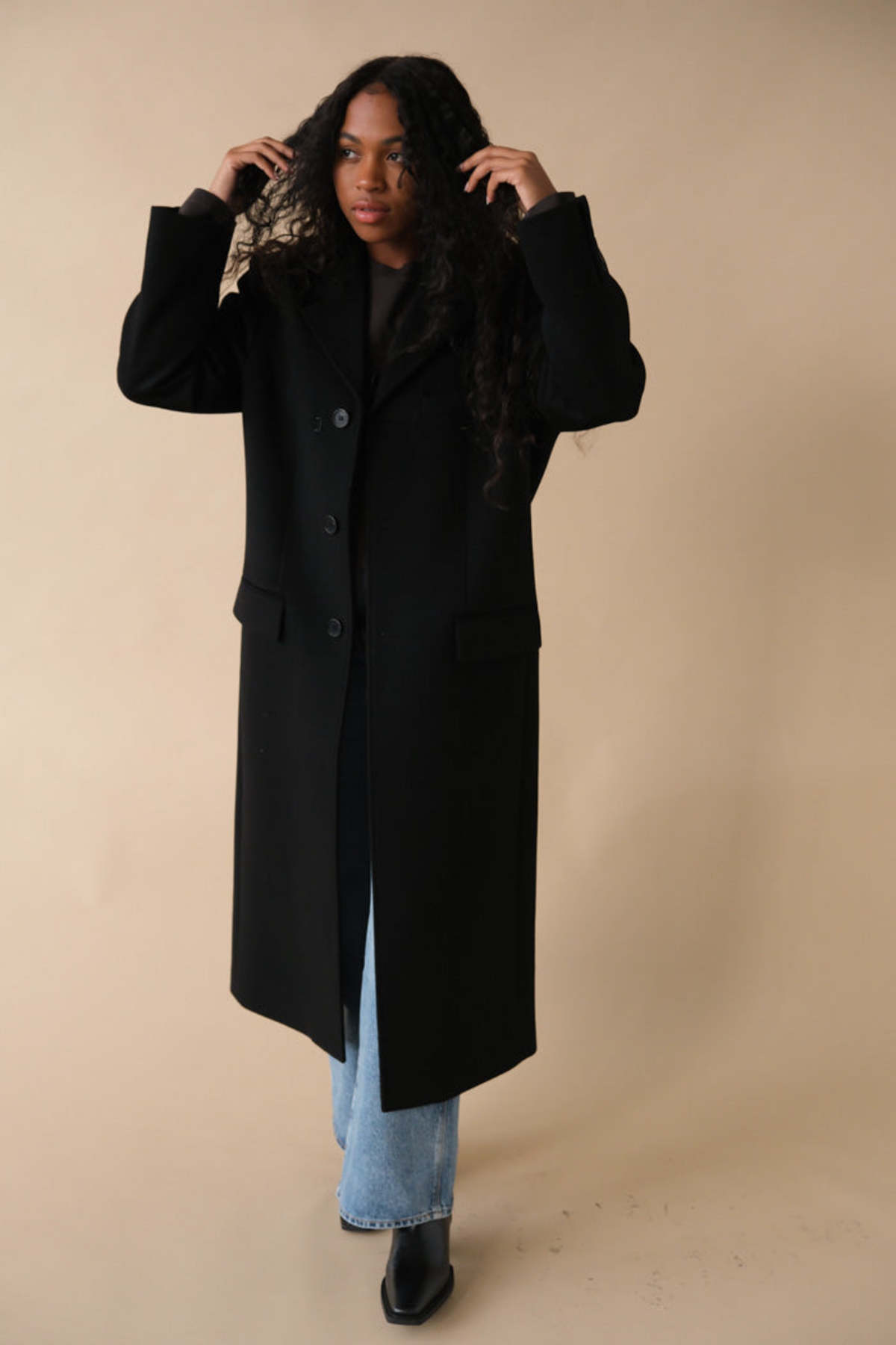 Dunst 2-way 3 Button Cashmere Coat | Garmentory