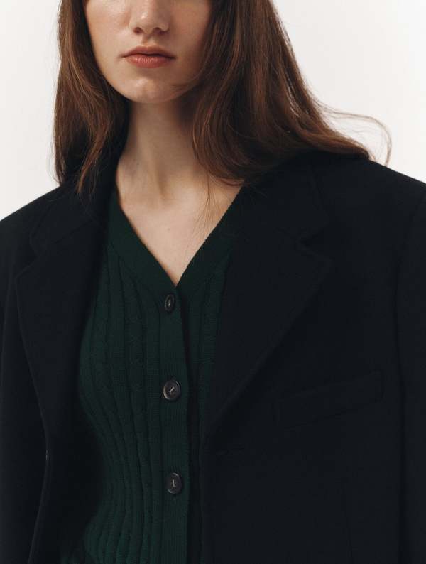 Dunst 2-way 3 Button Cashmere Coat | Garmentory