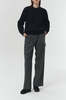 Dunst WOOL BAKER PANTS - Charcoal Grey - Thumbnail 12