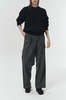 Dunst WOOL BAKER PANTS - Charcoal Grey - Thumbnail 13