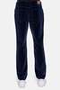 boglioli 5 Pocket Velour Jean - Dark Blue - Thumbnail 2